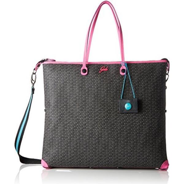 Shopping bag nero e multicolore Gabs nero