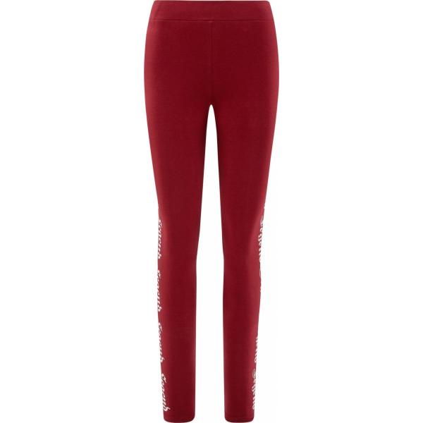 leggings Oodji Ultra rosso con stampe