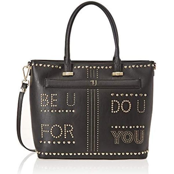 Shopping bag nero Trussardi Jeans nero