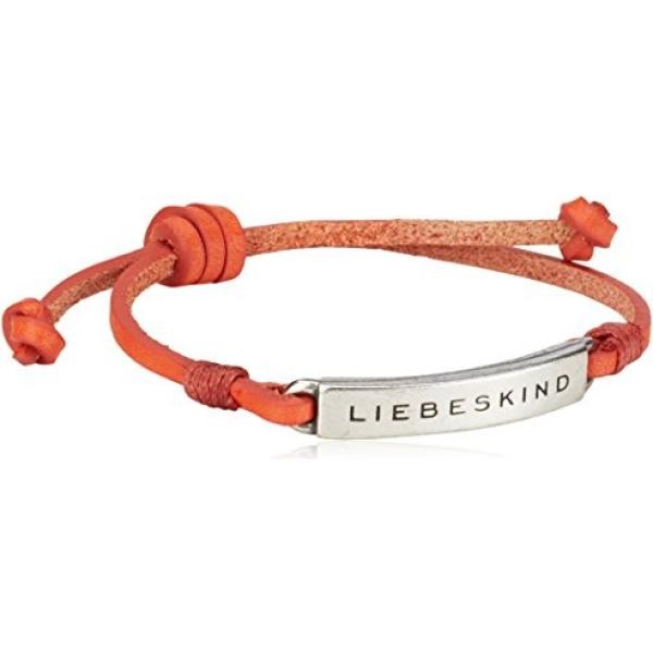 Bracciale argento e arancione Liebeskind Berlin grigio