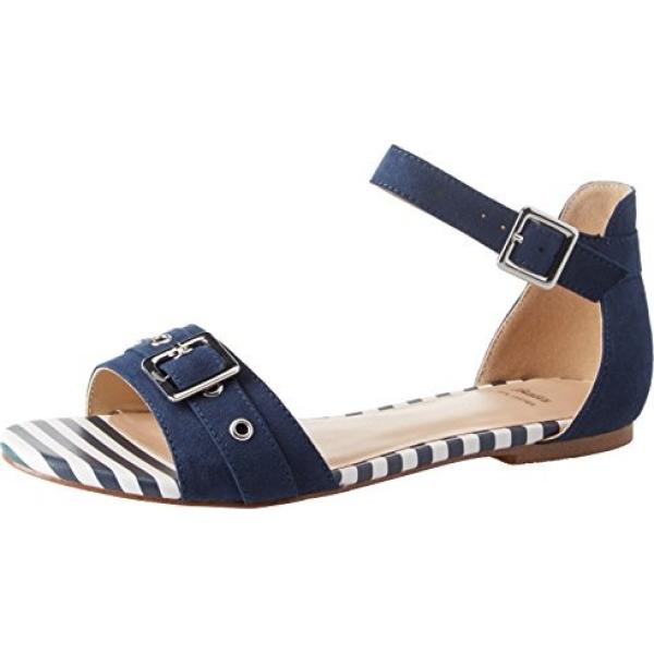 Sandali con cinturino blu Bata blu