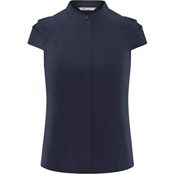 camicie a manica corta Oodji Ultra blu
