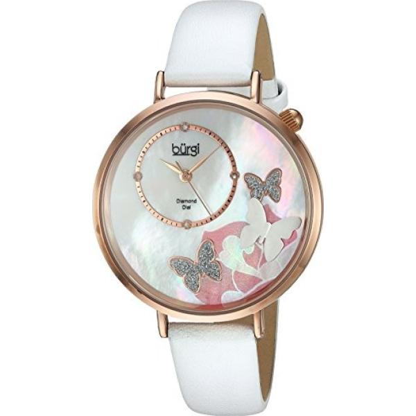 Orologio analogico bianco Burgi bianco