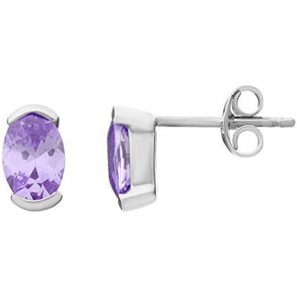 Orecchini con zirconia in sterling 925 argento Orphelia