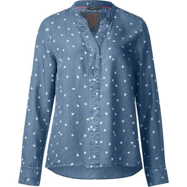 Blusa con stampa blu Street One blu con stampe