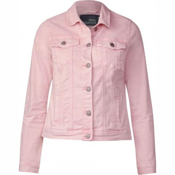 Giacca in denim rosa Cecil rosa