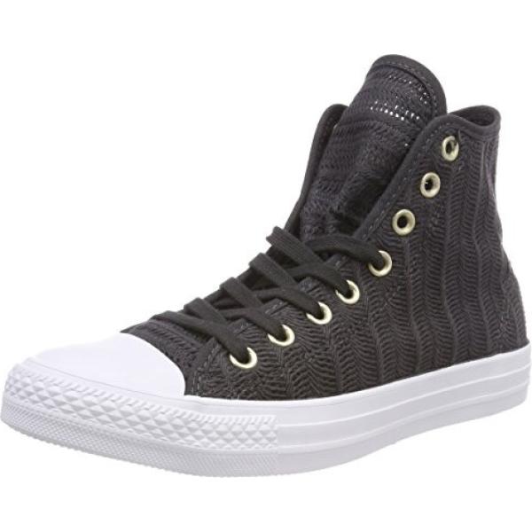 Sneakers collo alto nero Converse nero