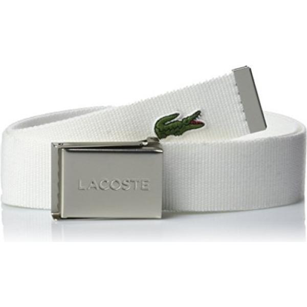 cinture Lacoste bianco