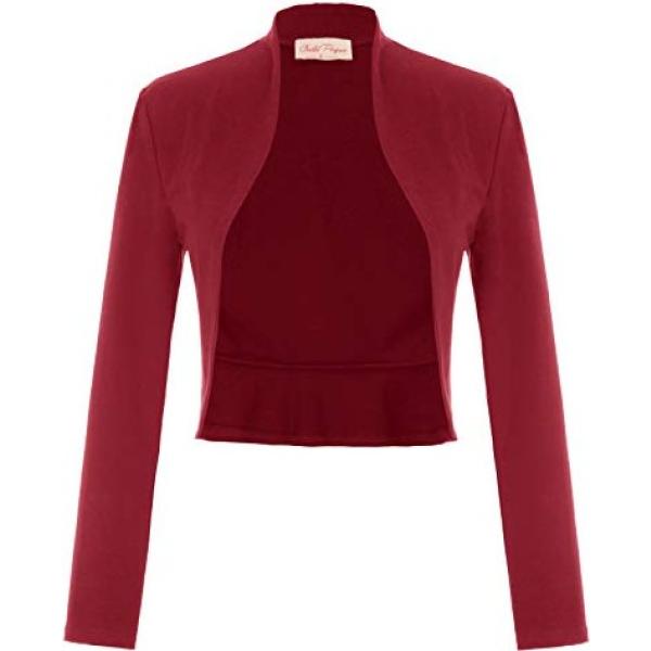 bolero Belle Poque rosso