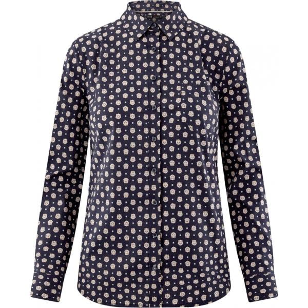 Camicia aderente blu Oodji Ultra blu