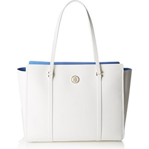 borse tote Tommy Hilfiger bianco