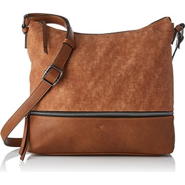 Borsa a tracolla marrone Tom Tailor marrone