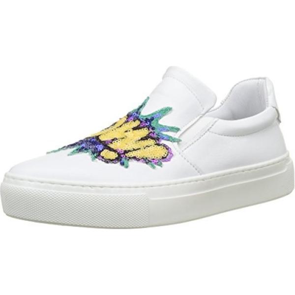 Sneakers slip on bianco Bronx bianco