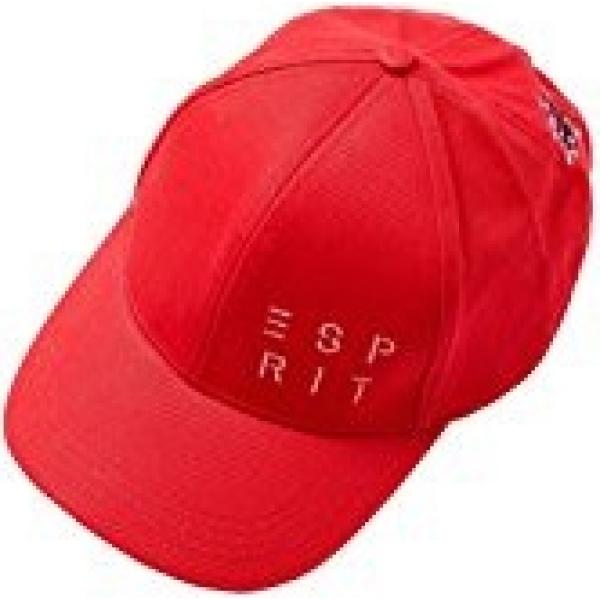 Berretto baseball rosso Esprit rosso