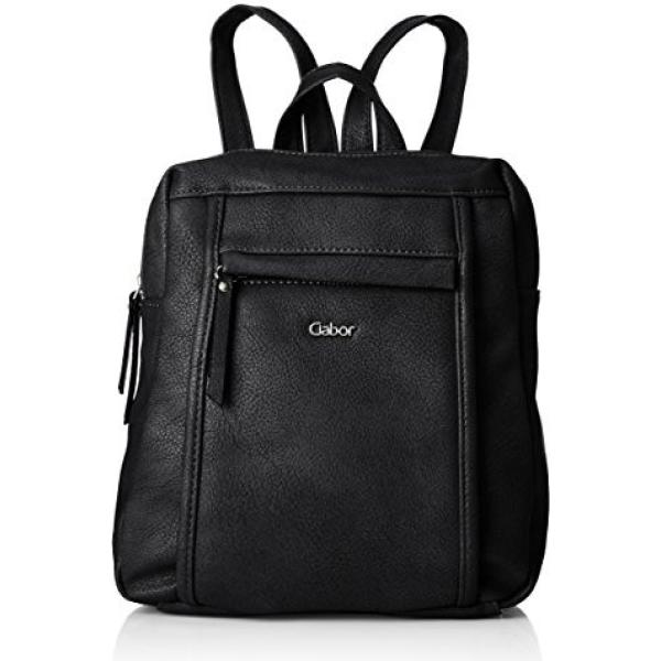 Zaino con manico e zip nero Gabor nero