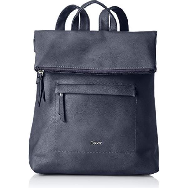 Zaino con manico e zip blu Gabor blu