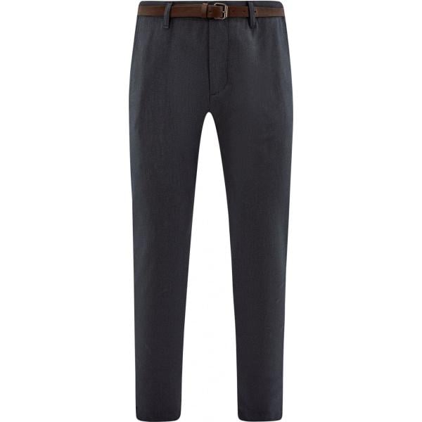 pantaloni chino Oodji Ultra nero
