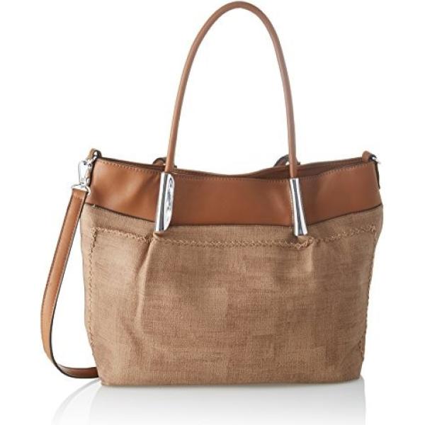 Borsa tote in pelle marrone SwankySwans marrone