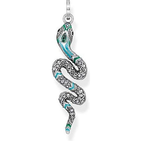 ciondoli Thomas Sabo bianco serpente
