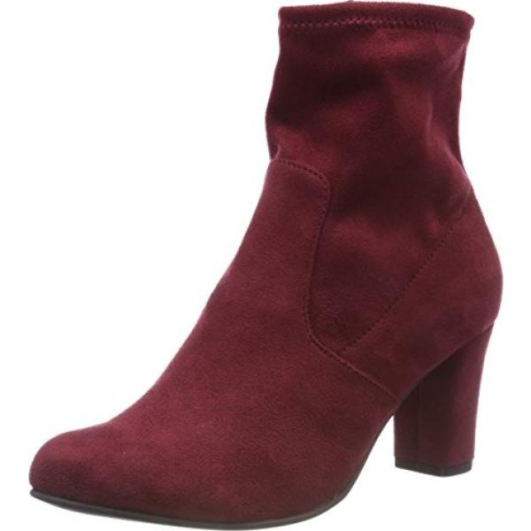 Stivaletti rosso e bordeaux Caprice rosso