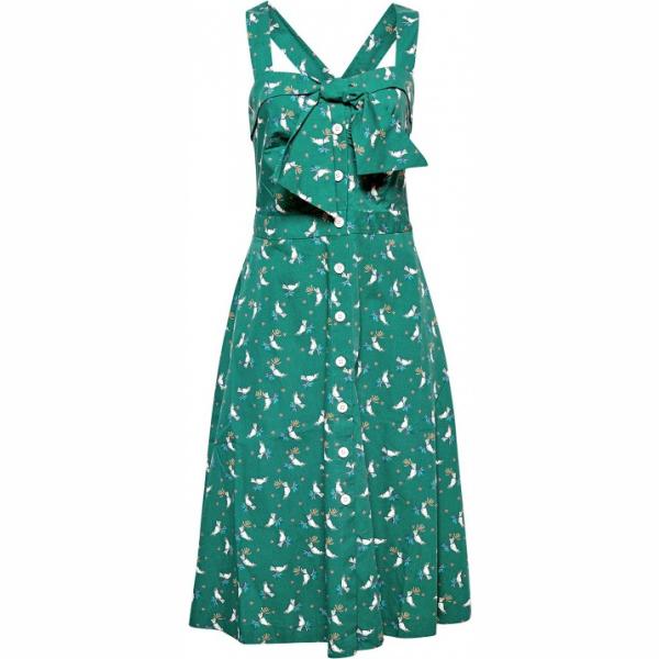 Vestito multicolore e verde Edc by Esprit multicolore