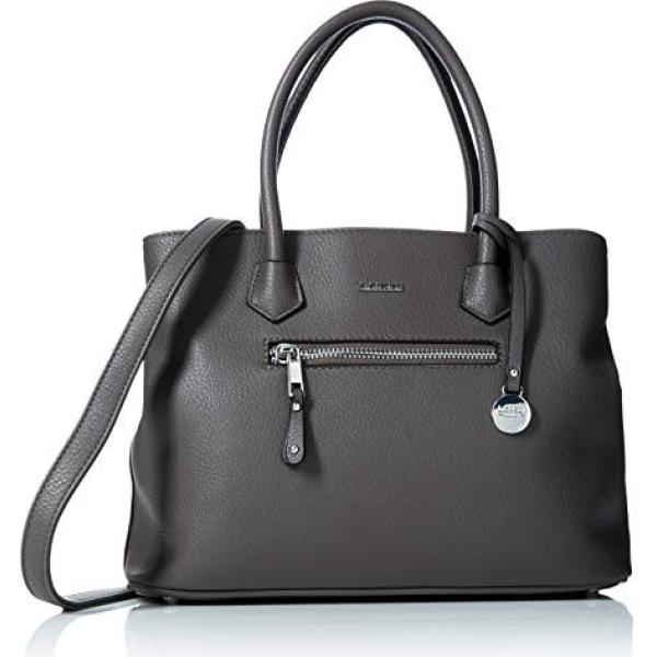 Shopping bag grigio L.Credi grigio