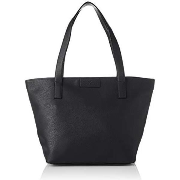 Shopping bag con zip nero Tom Tailor nero