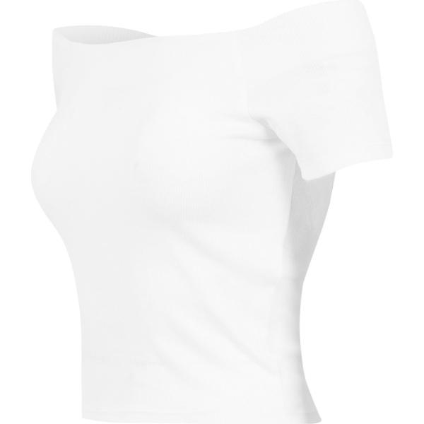 T-shirt bianco Urban Classics bianco tinta unita