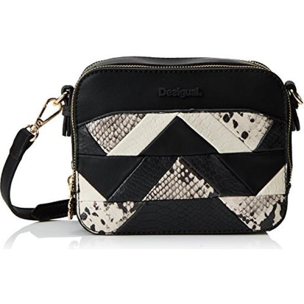 Borsa a tracolla nero Desigual nero serpente