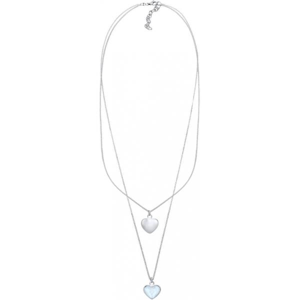 Collana con ciondolo Elli grigio