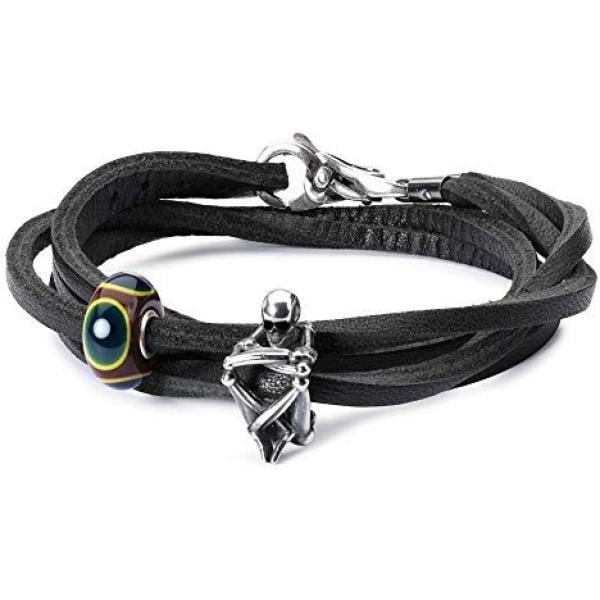 braccialetti Trollbeads nero