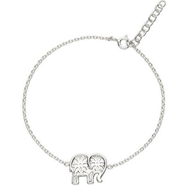 Bracciale effetto lucido argento Dew