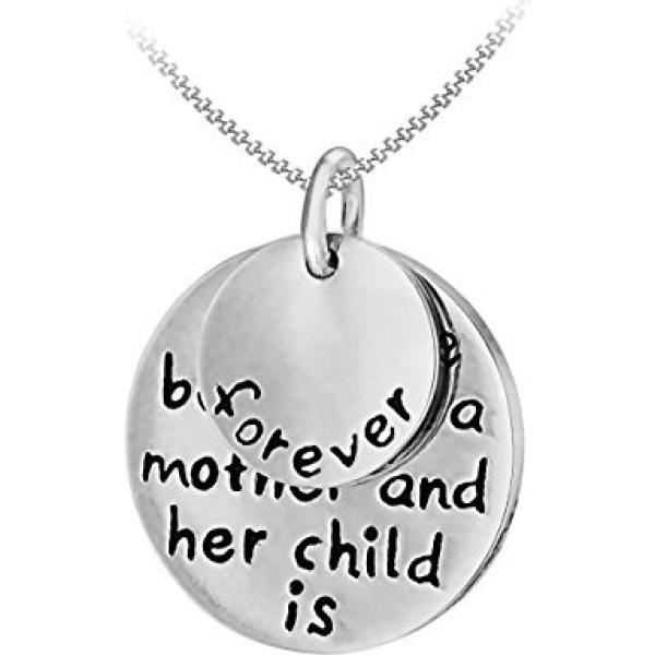 Collana con ciondolo argento e bianco Tuscany Silver grigio