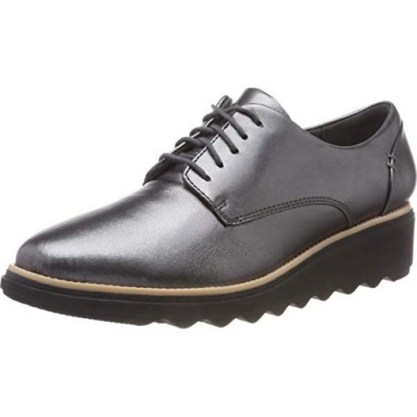 scarpe stringate Clarks grigio