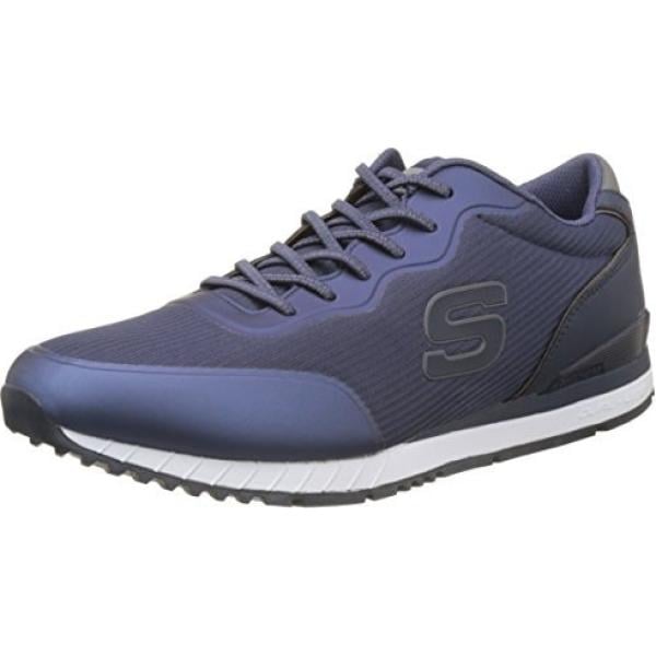 Scarpe running navy Skechers blu