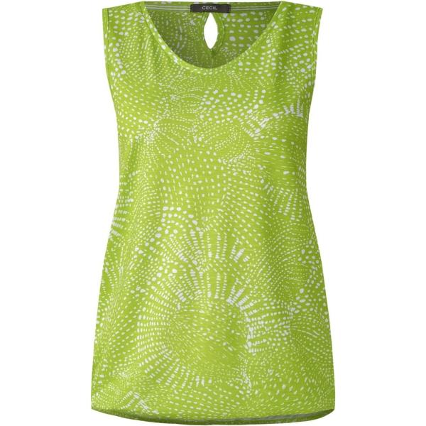 Canottiera verde Cecil verde