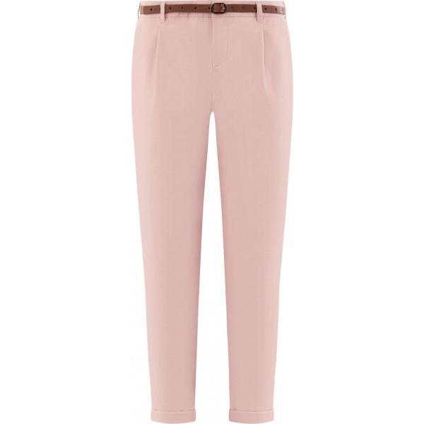 pantaloni capri Oodji Ultra rosa