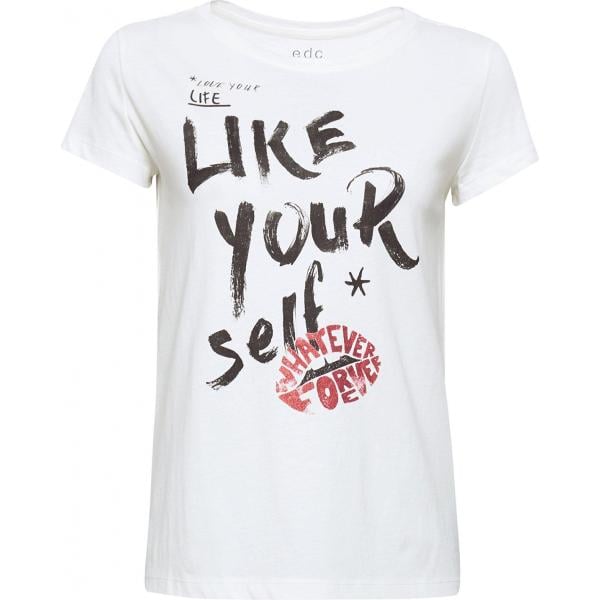 T-shirt bianco Edc by Esprit bianco