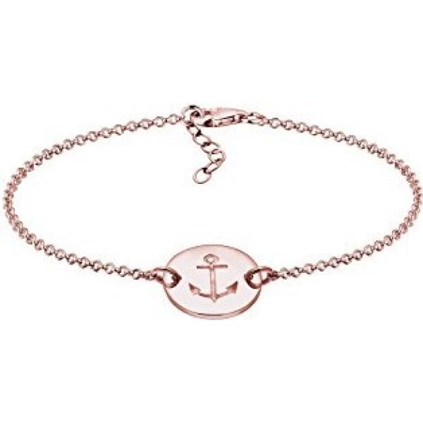 Bracciale forma intrecciata argento Elli grigio