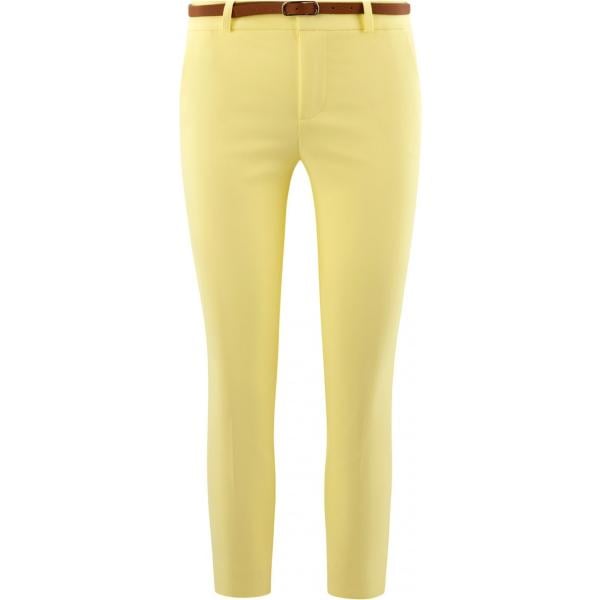 pantaloni capri Oodji Ultra giallo