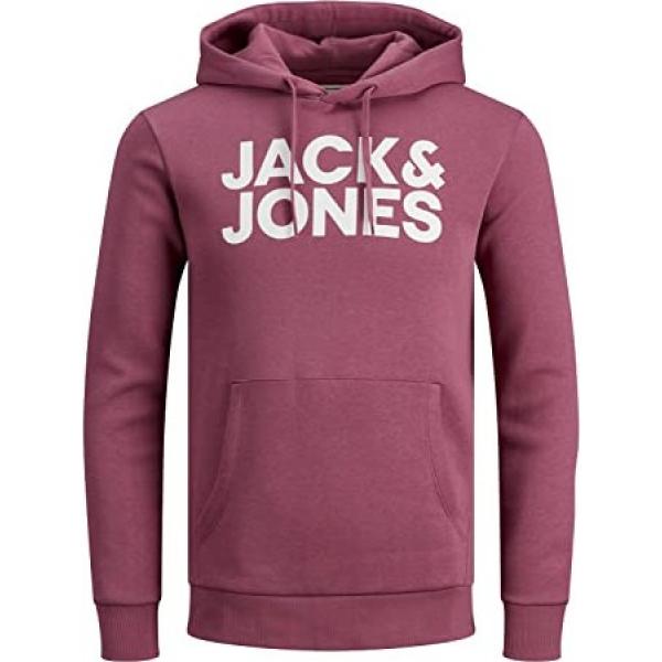 felpe con cappuccio Jack & Jones viola