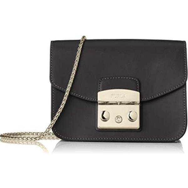 Borsa a tracolla nero Furla nero