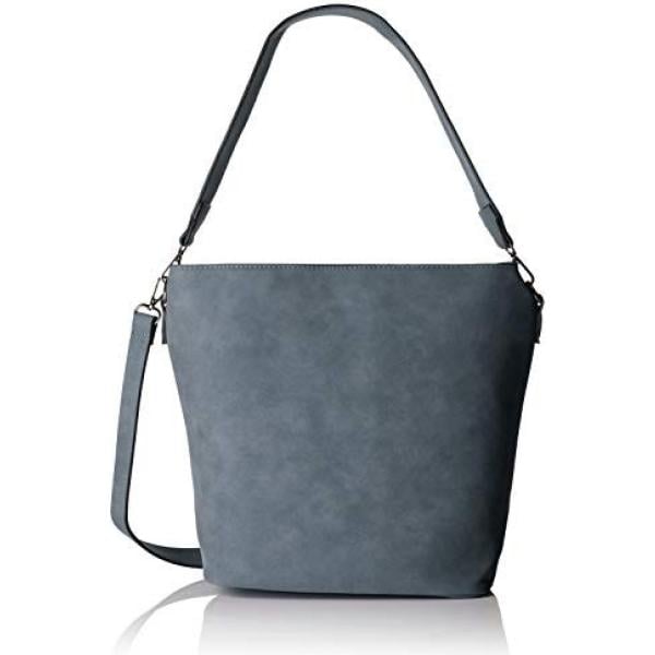 Borsa a spalla grigio Pieces grigio