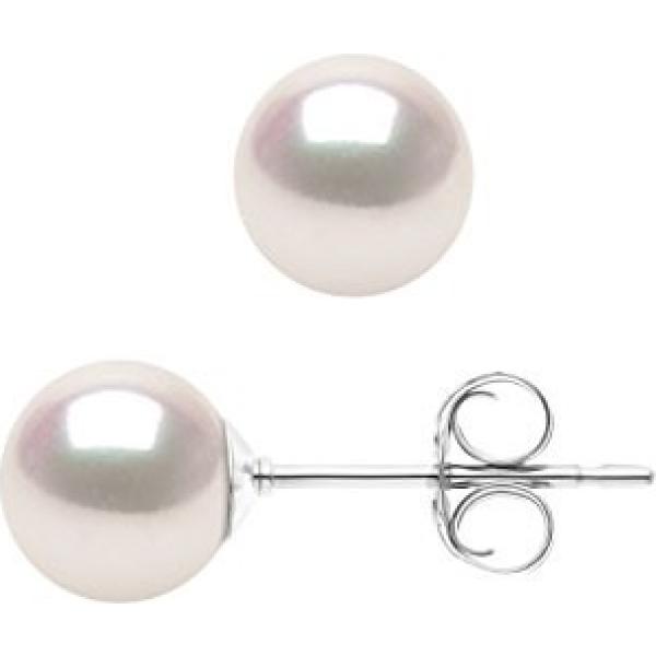 Orecchini con perle farfallina bianco e oro Pearls & Colors bianco