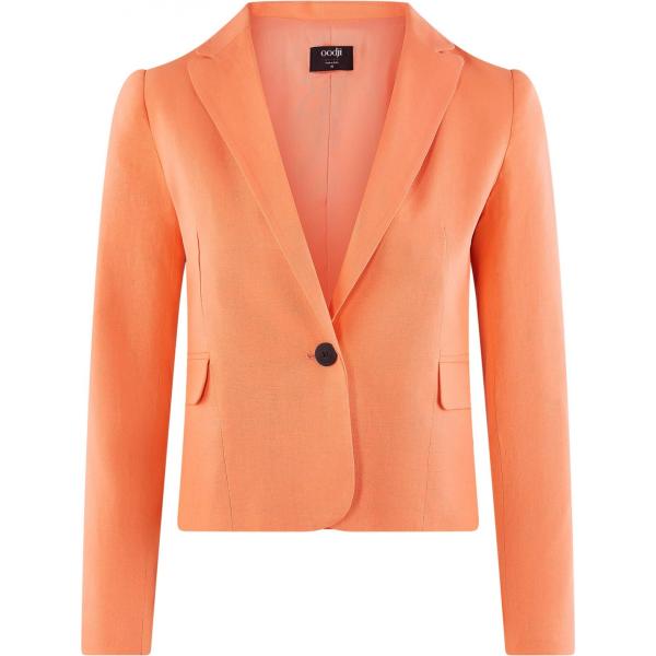 Blazer aderente arancione Oodji Ultra arancione