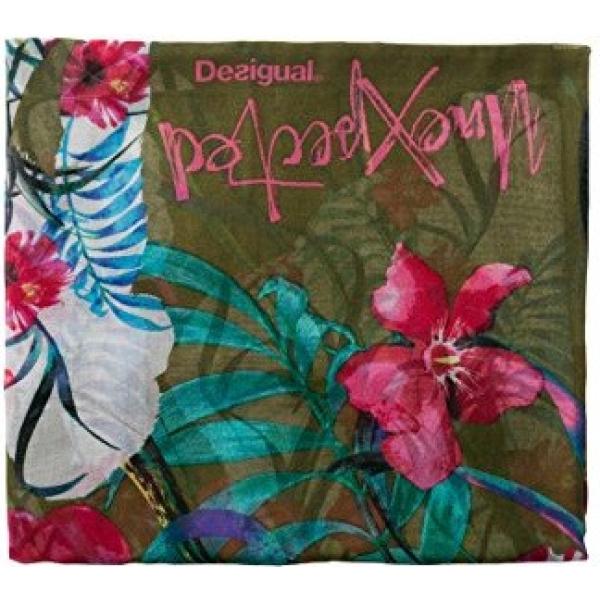 Sciarpa fantasia verde Desigual verde