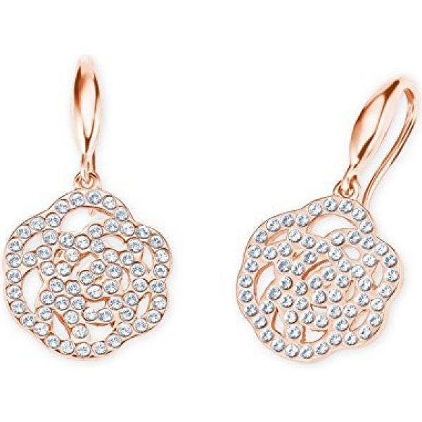Orecchini a pendolo in ottone rosa Noelani