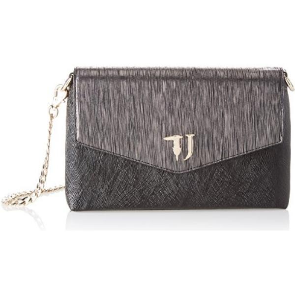 Borsa a tracolla rosso e nero Trussardi Jeans rosso
