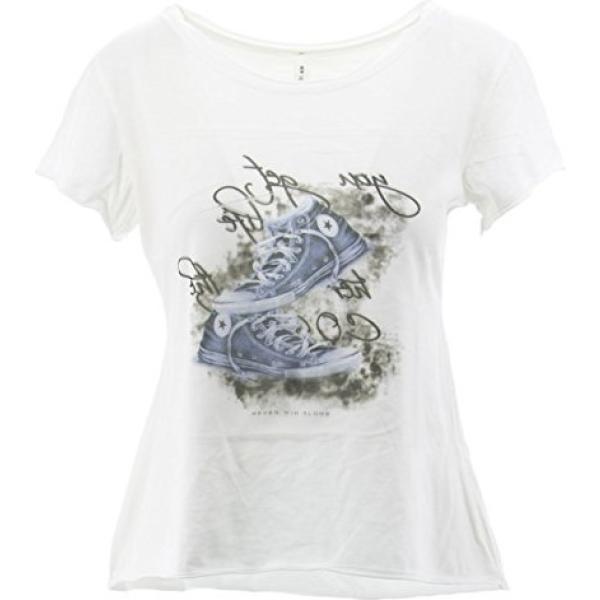 T-shirt a maniche corte bianco Netgozio bianco