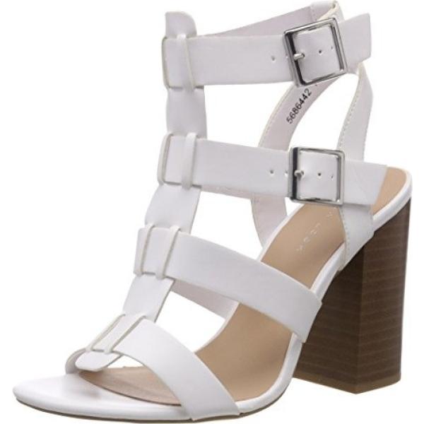Scarpe col tacco open toe bianco New Look bianco